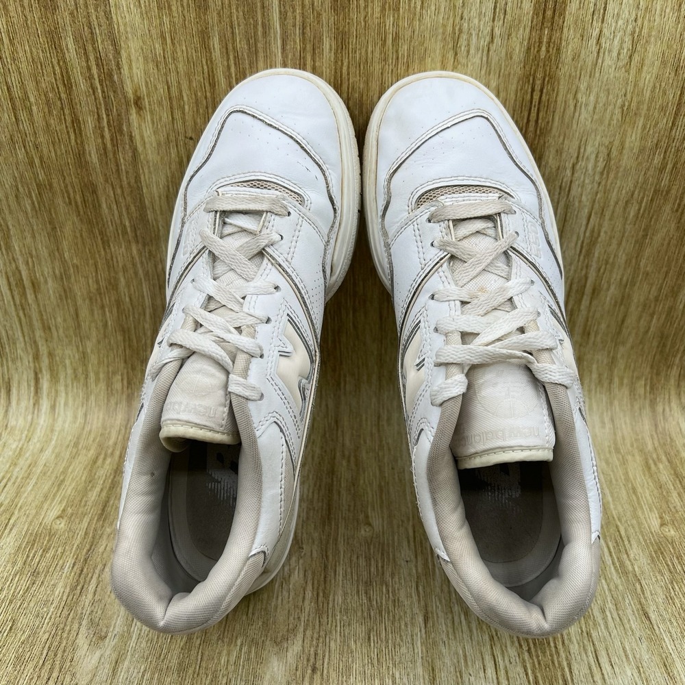 New Balance 550 Women's Size 9.5 White Shoes Sneakers Leather Low Top Bbw550ws View 6